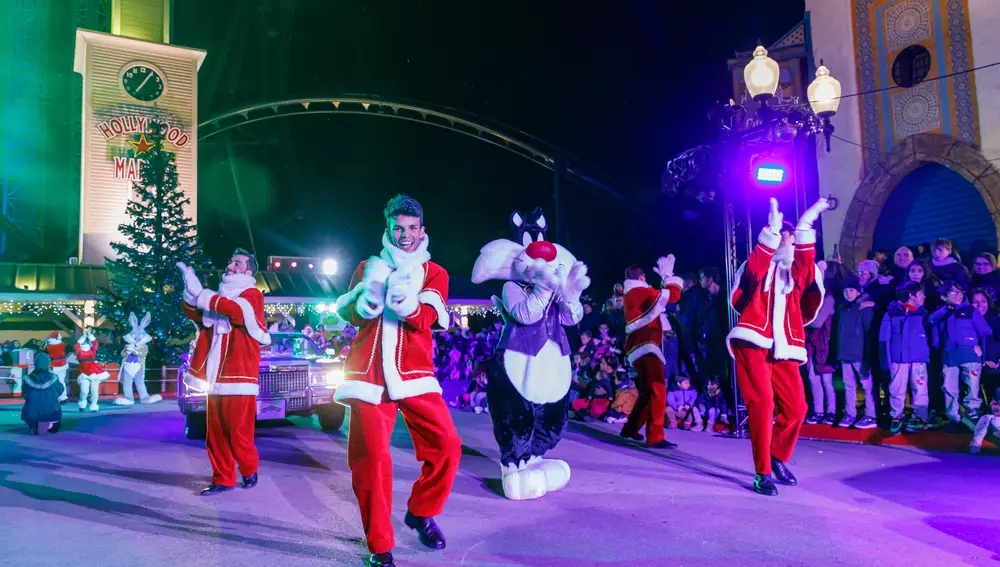 Parque Warner de Madrid en Navidad Parque Warner de Madrid en Navidad