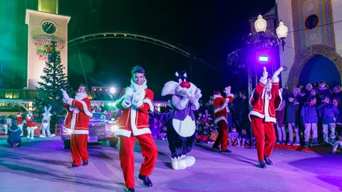 Parque Warner de Madrid en Navidad Parque Warner de Madrid en Navidad