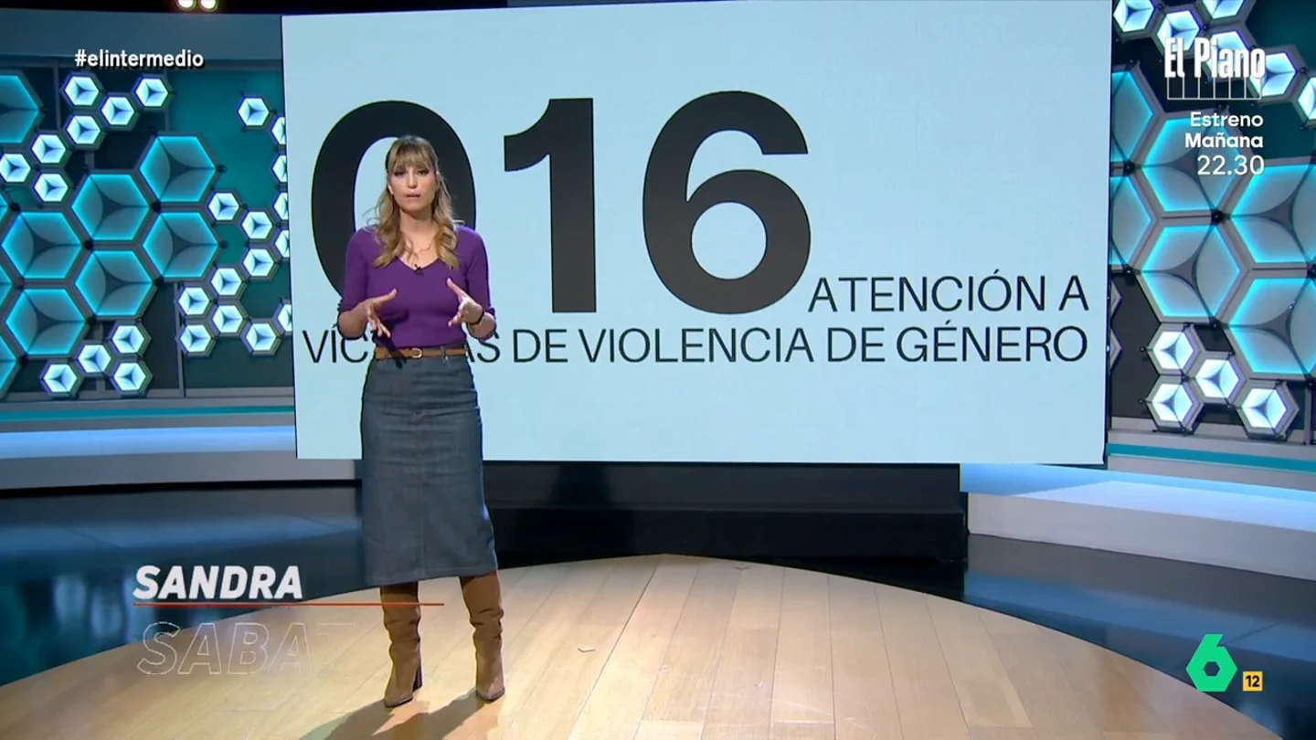 Sandra Sabatés, en el Día contra la Violencia de Género: "No podemos bajar la guardia porque la lucha continúa" Sandra Sabatés, en el Día contra la Violencia de Género: "No podemos bajar la guardia porque la lucha continúa"