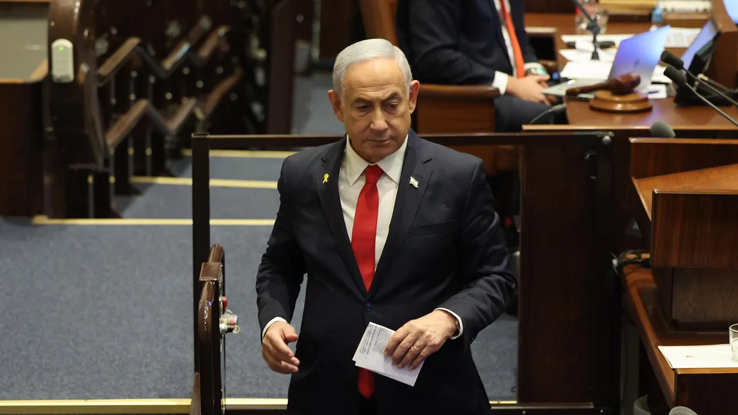 Imagen del primer ministro, Benjamín Netanyahu. Imagen del primer ministro, Benjamín Netanyahu.