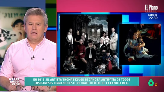 Miki Nadal analiza uno de los retratos de la familia real danesa: "¡Mirad! En una esquina está la niña del exorcista" Miki Nadal analiza uno de los retratos de la familia real danesa: "¡Mirad! En una esquina está la niña del exorcista"