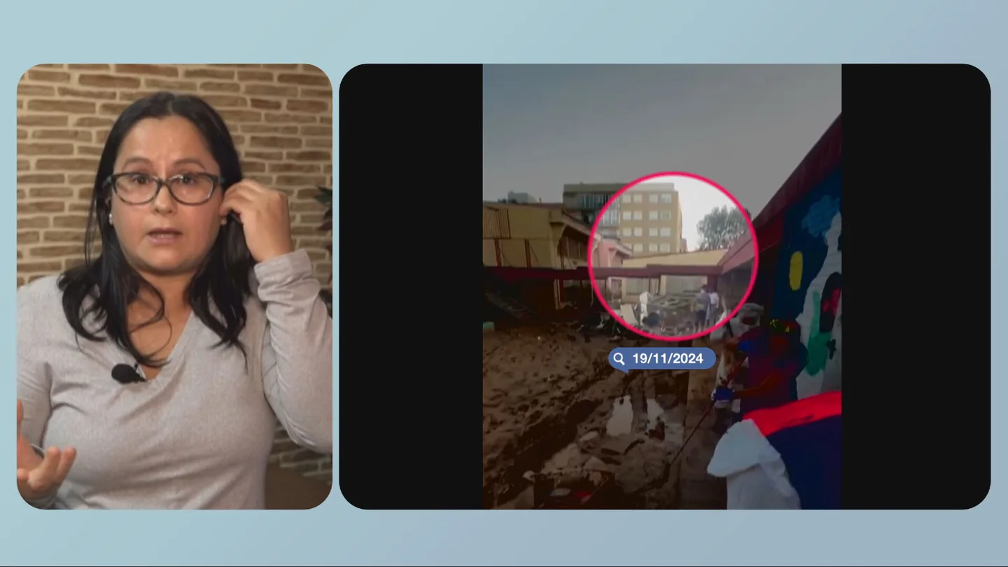 Habla en Más Vale Tarde una voluntaria que ayudó a limpiar el colegio de Massanassa derrumbado Habla en Más Vale Tarde una voluntaria que ayudó a limpiar el colegio de Massanassa derrumbado