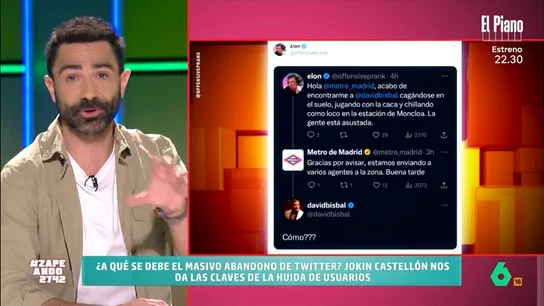 Jokin Castellón desmiente un bulo viral sobre David Bisbal en el Metro de Madrid: "Todo esto fue falso" Jokin Castellón desmiente un bulo viral sobre David Bisbal en el Metro de Madrid: "Todo esto fue falso"