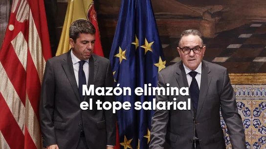 Mazón fulmina el tope salarial para altos cargos de su gobierno camuflándolo en un decreto de ayudas de la DANA Mazón fulmina el tope salarial para altos cargos de su gobierno camuflándolo en un decreto de ayudas de la DANA