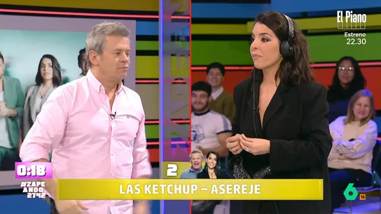 Ruth Lorenzo demuestra su habilidad para hacer mímica en Zapeando: "El 'Burrito sabanero' muy bien" La artista visita Zapeando para presentar su nuevo programa, El Piano, y no duda en aceptar el reto musical de Zapeando. ¿Será capaz de, junto a Miki Nadal, acertar más canciones que Isabel Forner y Mónica Cruz?