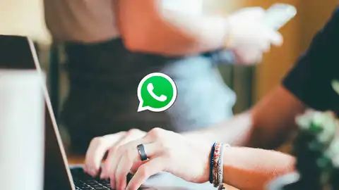 Usando WhatsApp en un PC Usando WhatsApp en un PC