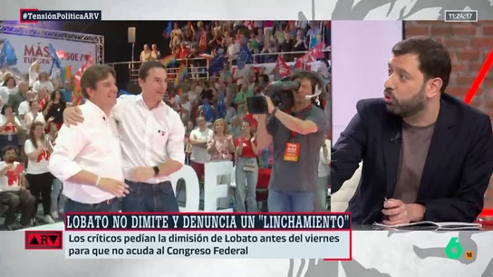 Valdivia aclara la postura de Ferraz tras las declaraciones de Lobato: "No quiere entrar en una batalla pública" Valdivia aclara la postura de Ferraz tras las declaraciones de Lobato: "No quiere entrar en una batalla pública"