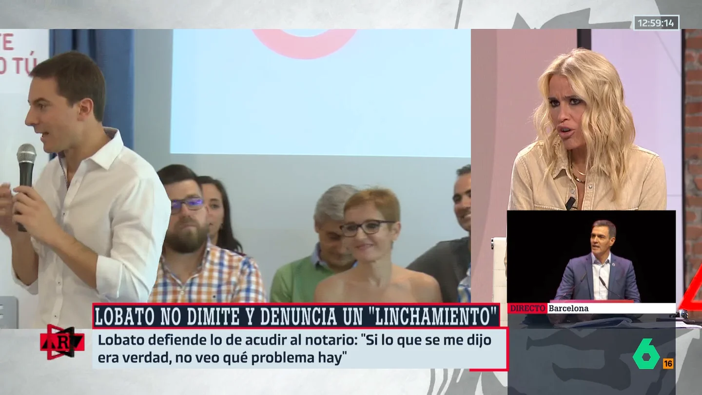 Afra Blanco: "Lobato ha conseguido que la crisis de Ayuso también sea la suya" Afra Blanco: "Lobato ha conseguido que la crisis de Ayuso también sea la suya"