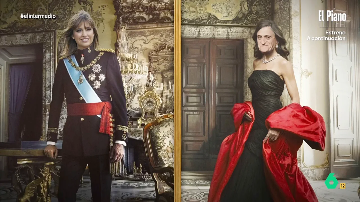 Sandra Sabatés y Wyoming se suman a Felipe VI y doña Letizia y se dejan fotografiar por Annie Leibovitz: "Mira que bien salimos" Sandra Sabatés y Wyoming se suman a Felipe VI y doña Letizia y se dejan fotografiar por Annie Leibovitz: "Mira que bien salimos"