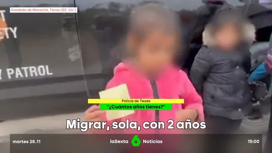migrar sola con dos años migrar sola con dos años