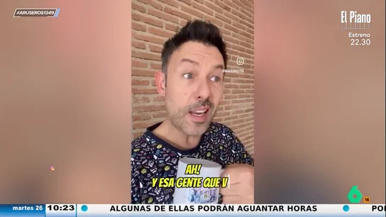 Iñaki Urrutia, a la gente que no te deja pasar por la calle: "¿Seremos todos así o hay especialistas?" Iñaki Urrutia, a la gente que no te deja pasar por la calle: "¿Seremos todos así o hay especialistas?"