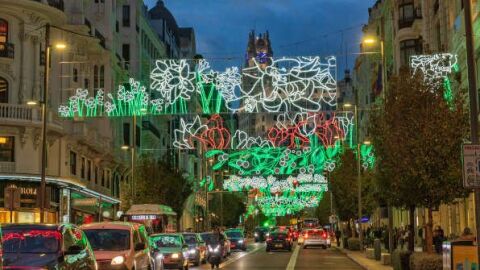 Luces de Navidad en Madrid