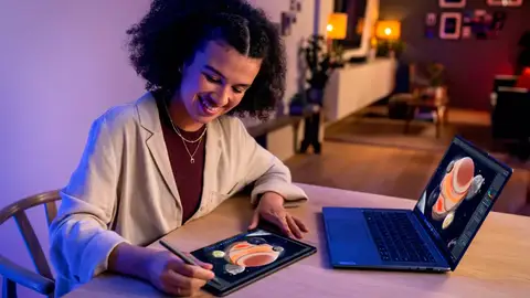 Un portátil Lenovo IdeaPad Un portátil Lenovo IdeaPad