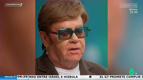 Elton John anuncia que podría abandonar la música por una infección de ojo: "No puedo ver nada, estoy atrapado" Elton John anuncia que podría abandonar la música por una infección de ojo: "No puedo ver nada, estoy atrapado"