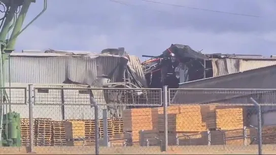 Explosión en una fábrica de Ibi, en Alicante Explosión en una fábrica de Ibi, en Alicante