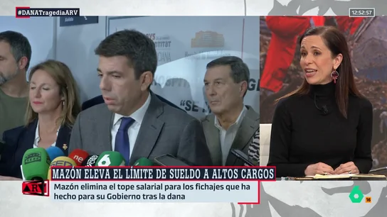 Ángeles Caballero, tras la polémica medida de Mazón: "Es una irresponsabilidad" Ángeles Caballero, tras la polémica medida de Mazón: "Es una irresponsabilidad"
