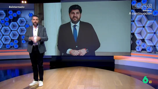 Dani Mateo, tras el comentario fuera de tono de López Miras: "Estaba pensando en sexo, pero es que todos los políticos lo hacen" Dani Mateo, tras el comentario fuera de tono de López Miras: "Estaba pensando en sexo, pero es que todos los políticos lo hacen"