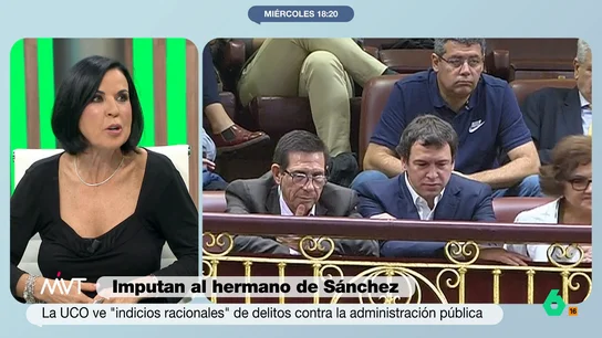 Bea de Vicente, sobre el caso del hermano de Sánchez: "Si se archiva, sería interesante ejercer acciones legales contra Manos Limpias" Alfonso Pérez Medina explica la situación del caso por el que han imputado al hermano de Pedro Sánchez, pero que parece desinflarse. Bea de Vicente señala en este vídeo qué podría ocurrir si "estas acusaciones resultan ser calumniosas".