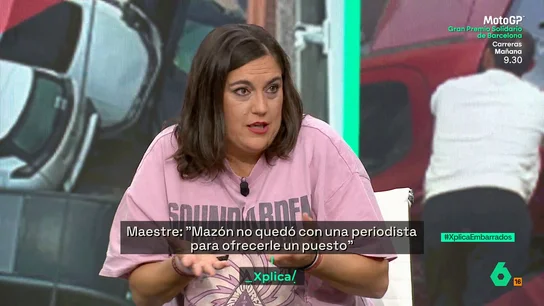 Loreto Ochando desmiente la versión de Mazón: "Yo voy a mi casa por la carretera a la que se va al CECOPI y había el tráfico de todos los días" Loreto Ochando desmiente la versión de Mazón: "Yo voy a mi casa por la carretera a la que se va al CECOPI y había el tráfico de todos los días"
