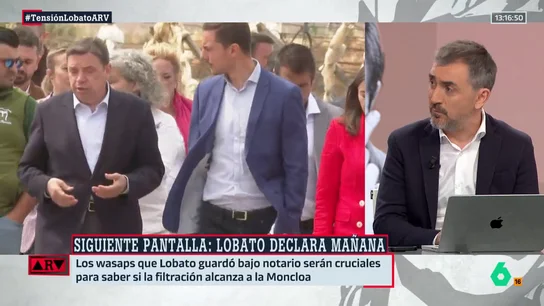 Escolar reacciona a la decisión de Lobato de acudir al notario: "No hay una explicación buena de por qué fue" Escolar reacciona a la decisión de Lobato de acudir al notario: "No hay una explicación buena de por qué fue"