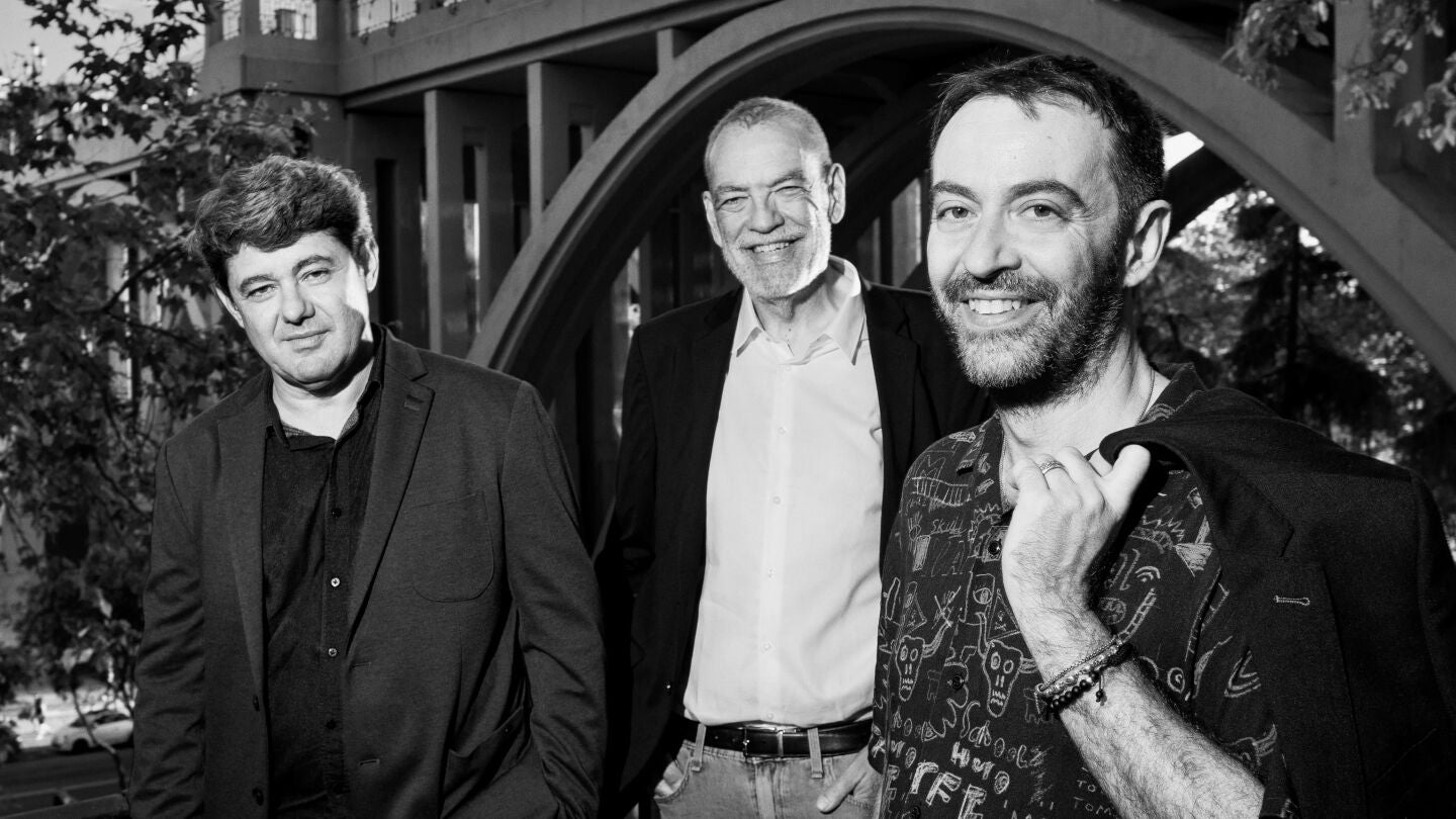 Jorge D&iacute;az, Agust&iacute;n Mart&iacute;nez y Antonio Mercero en Madrid