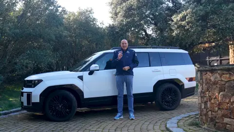 A bordo del nuevo Hyundai Santa Fe A bordo del nuevo Hyundai Santa Fe