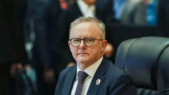 Fotografía de archivo del primer ministro de Australia, Anthony Albanese Fotografía de archivo del primer ministro de Australia, Anthony Albanese