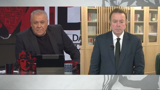 Emilio Cortés, abogado defensor del hermano del presidente del Gobierno, hablando con Ferreras Emilio Cortés, abogado defensor del hermano del presidente del Gobierno, hablando con Ferreras