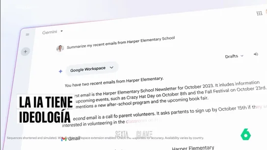 Pantalla de la IA Gemini Pantalla de la IA Gemini
