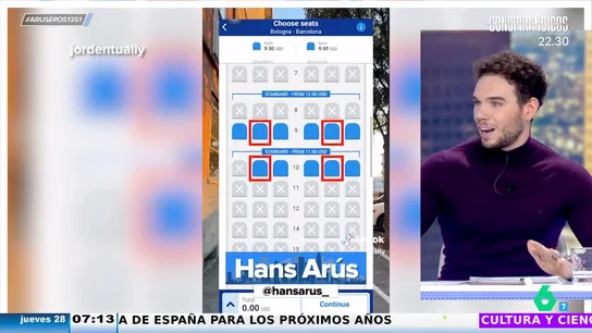 El ingenioso truco de un joven para que no te toque el asiento del centro en el avión sin pagar extra El ingenioso truco de un joven para que no te toque el asiento del centro en el avión sin pagar extra