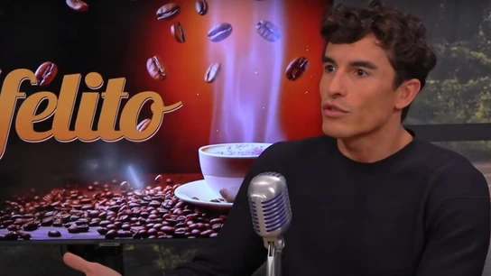 Marc Márquez, en 'El Cafelito' Marc Márquez, en 'El Cafelito'
