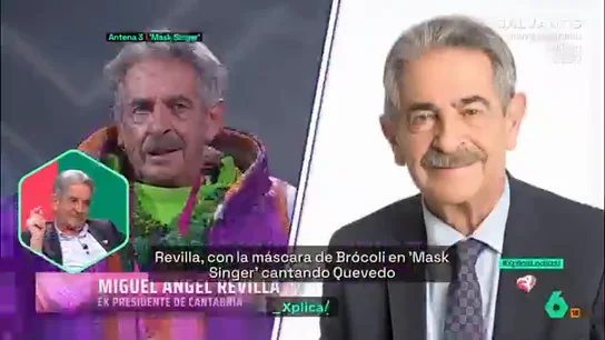 Revilla, desvela por qué fue brócoli en Mask Singer y canta a Quevedo: "Mi intervención han sido 20.000 euros qe han ido a mi asociacion" Revilla, desvela por qué fue brócoli en Mask Singer y canta a Quevedo: "Mi intervención han sido 20.000 euros qe han ido a mi asociacion"