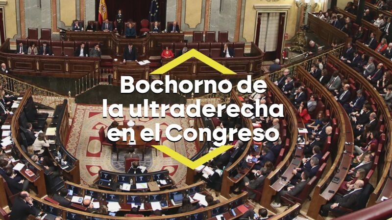 Bochorno de la ultraderecha en el Congreso