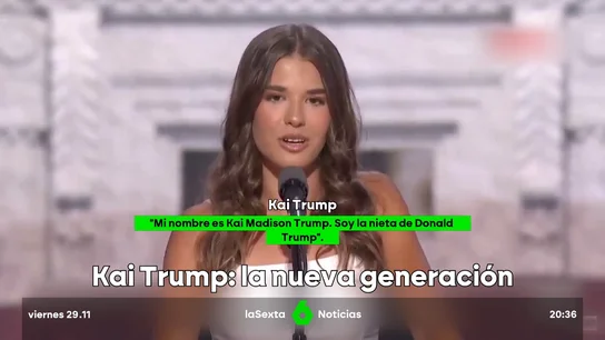 Así es Kai Trump, la nieta y 'ojito derecho' de Donald Trump: apasionada del golf y medio millón de seguidores en redes Hija del primogénito de Donald Trump, Kai Trump ya acumula más de medio millón en sus redes sociales, donde comparte los planes con su abuelo y donde desveló que Elon Musk estaba prácticamente instalado en Mar-a-Lago.