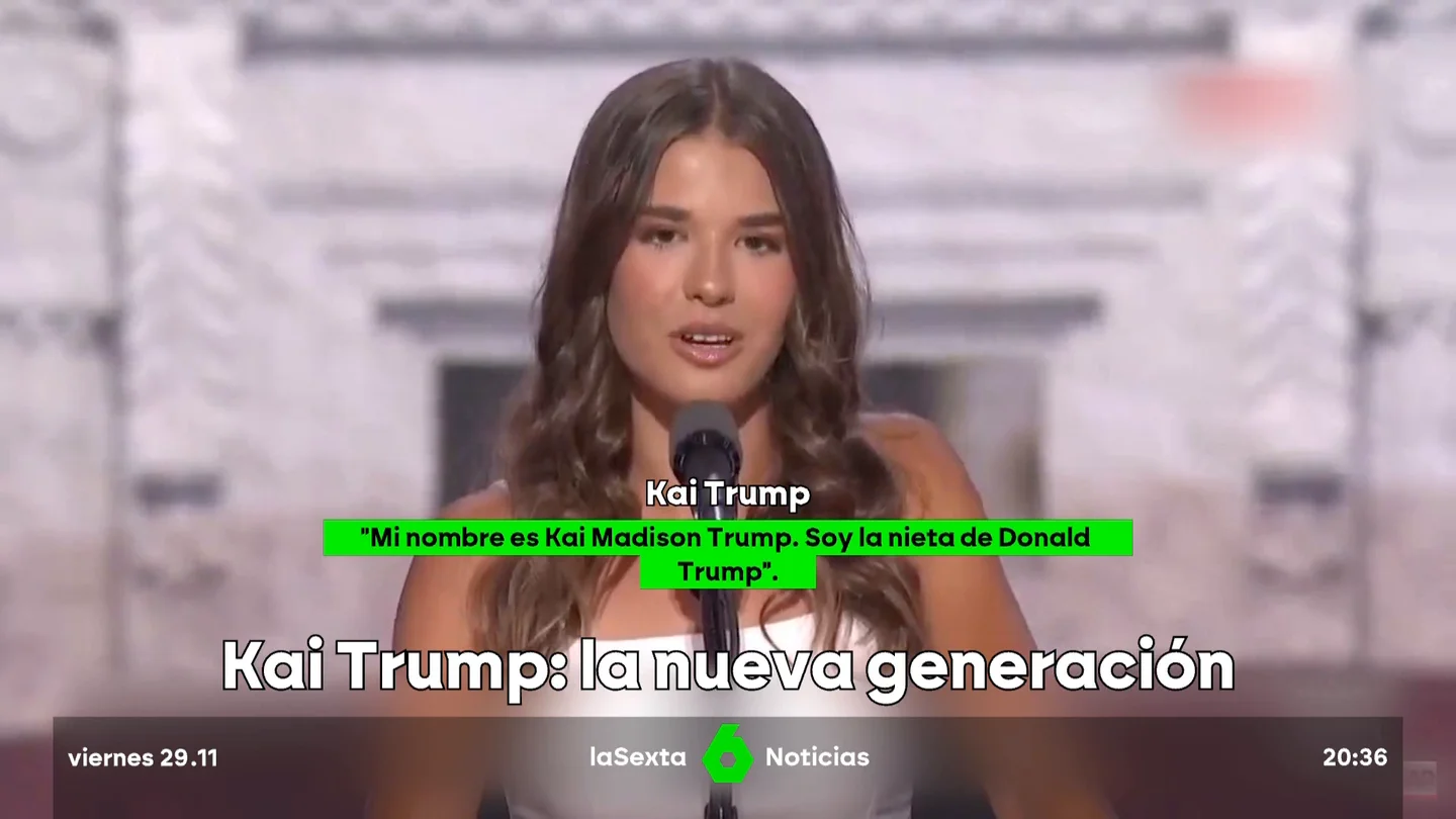 Así es Kai Trump, la nieta y 'ojito derecho' de Donald Trump: apasionada del golf y medio millón de seguidores en redes Hija del primogénito de Donald Trump, Kai Trump ya acumula más de medio millón en sus redes sociales, donde comparte los planes con su abuelo y donde desveló que Elon Musk estaba prácticamente instalado en Mar-a-Lago.