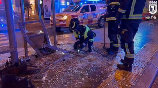 Atropello en Madrid. Atropello en Madrid.