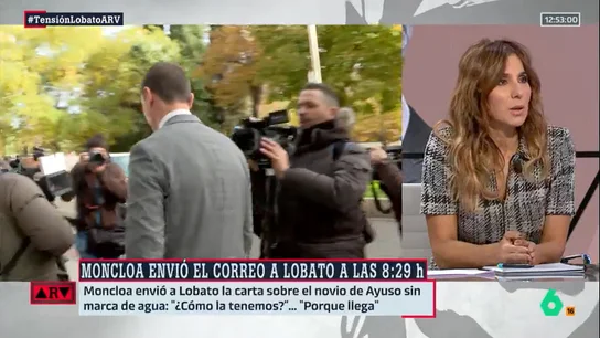 Carmen Morodo, sobre Lobato: "Puede que su carrera política no haya terminado" Carmen Morodo, sobre Lobato: "Puede que su carrera política no haya terminado"