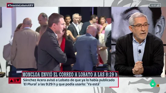 Gaspar Llamazares analiza la situación de Lobato: "Da la impresión de que estamos ante un daño colateral" Gaspar Llamazares analiza la situación de Lobato: "Da la impresión de que estamos ante un daño colateral"