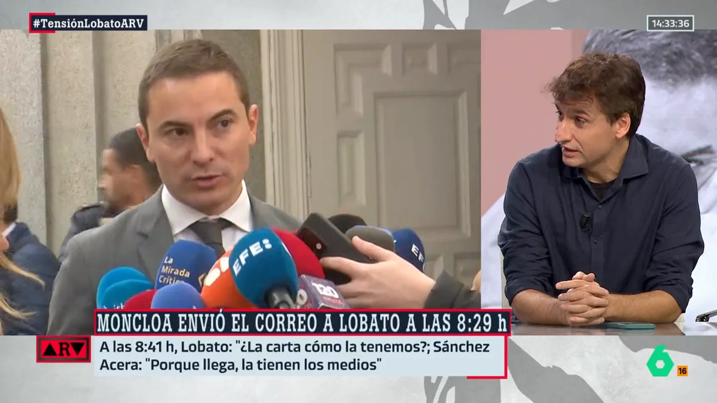 Lluís Orriols, sobre Lobato: "Claramente se ve que es impecable en cómo se tiene que proceder cuando eres representante político" Lluís Orriols, sobre Lobato: "Claramente se ve que es impecable en cómo se tiene que proceder cuando eres representante político"