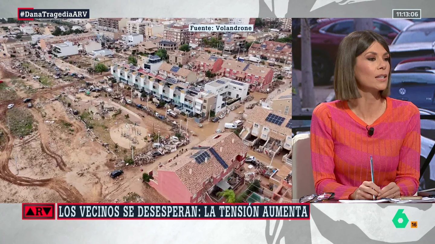 Ainhoa Martínez reflexiona sobre la situación en la que se encuentra Valencia: "Esto va a ser cuestión de años" Ainhoa Martínez reflexiona sobre la situación en la que se encuentra Valencia: "Esto va a ser cuestión de años"