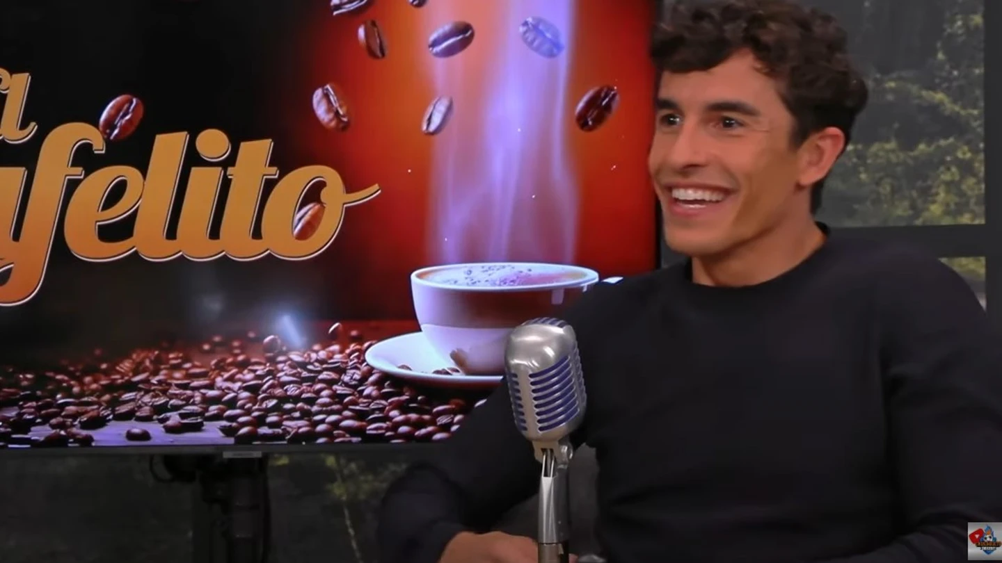Marc Márquez en El Cafelito Marc Márquez en El Cafelito