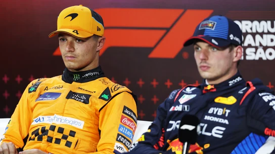 Lando Norris y Max Verstappen Lando Norris y Max Verstappen