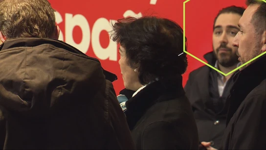 Aldama en la sede del PSOE el 10 de noviembre de 2019 Aldama en la sede del PSOE el 10 de noviembre de 2019