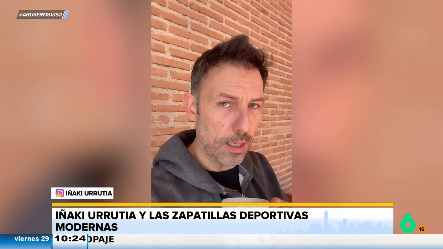 Iñaki Urrutia, sobre las zapatillas deportivas modernas: "Flipaba con las 'Paredes', ¡a ver si vuelven!" Iñaki Urrutia, sobre las zapatillas deportivas modernas: "Flipaba con las 'Paredes', ¡a ver si vuelven!"
