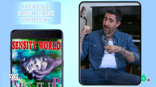 Álex Ubago desvela las canciones favoritas de su 'playlist': desde Elton John al clásico techno 'Get It Up' ¿Cuál es la canción de su vida para Álex Ubago? ¿Y la mejor de todos los veranos? ¿Qué escucha para conducir? ¿Y para cocinar? Las respuestas del músico a estas y otras cuestiones, en este vídeo de Zapeando.