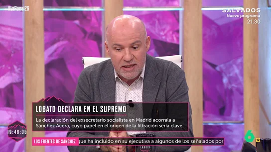 ¿Se enfrenta Juan Lobato a un delito por revelación de secretos? El magistrado Ignacio González Vega lo explica en La Roca ¿Se enfrenta Juan Lobato a un delito por revelación de secretos? El magistrado Ignacio González Vega lo explica en La Roca