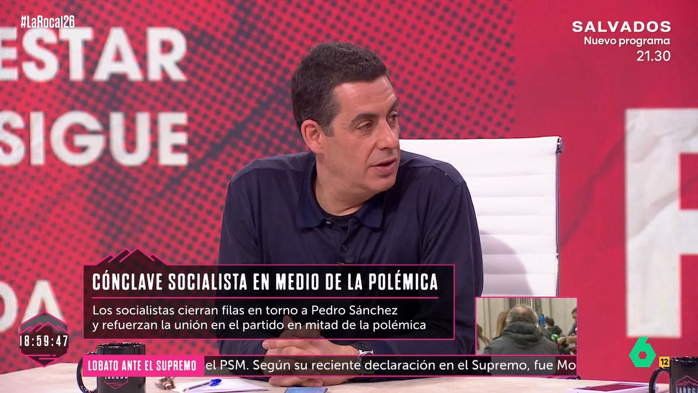 LAROCA Naranjo, sobre el Congreso del PSOE: "Ha sido más un concilio, el concilio de 'Pedro revelado'... y luego Begoña 'superstar" LAROCA Naranjo, sobre el Congreso del PSOE: "Ha sido más un concilio, el concilio de 'Pedro revelado'... y luego Begoña 'superstar"