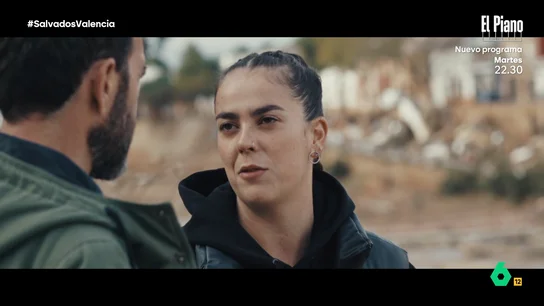 Andrea recuerda cómo se salvó por 40 minutos de la riada Andrea recuerda cómo se salvó por 40 minutos de la riada