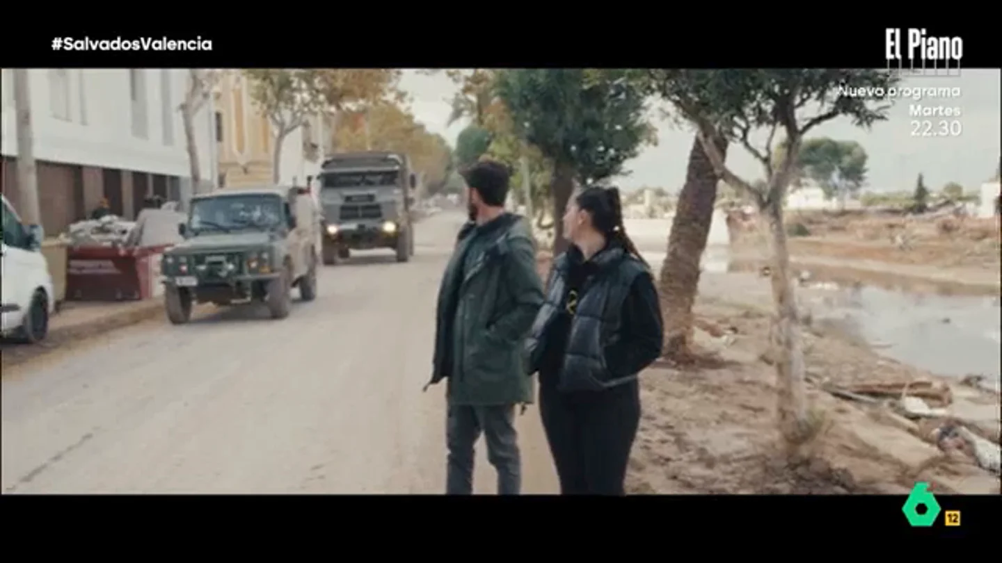 Gonzo, en Picanya: Me impacta mucho ver camiones militares en una ciudad española Gonzo, en Picanya: Me impacta mucho ver camiones militares en una ciudad española