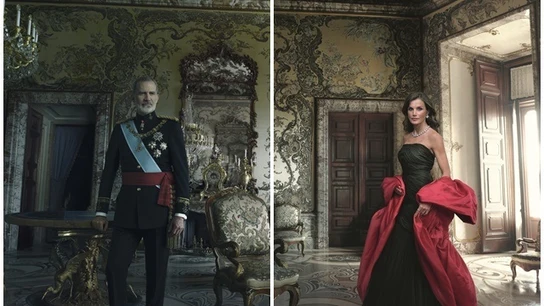 El retrato de los Reyes realizado por la fotógrafa estadounidense Annie Leibovitz El retrato de los Reyes realizado por la fotógrafa estadounidense Annie Leibovitz